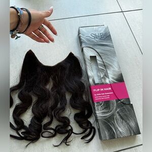 She flip in hair extension by Shilo 100% remy human hair